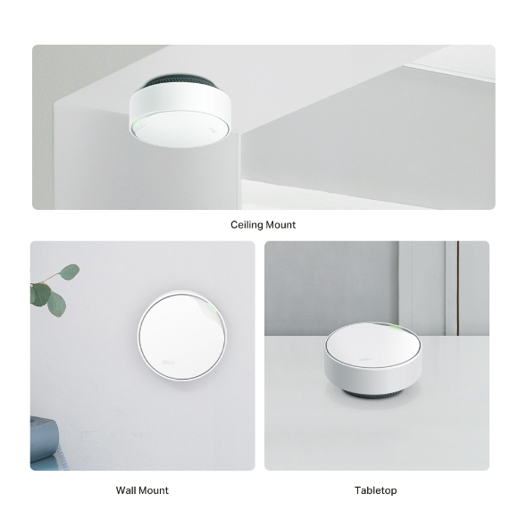 TP-Link Deco X50-PoE (1-Pack) AX3000 Whole Home Mesh WiFi 6 System with PoE Router Seamless AI HomeShield 3000 Mbps Wireless Dual Band