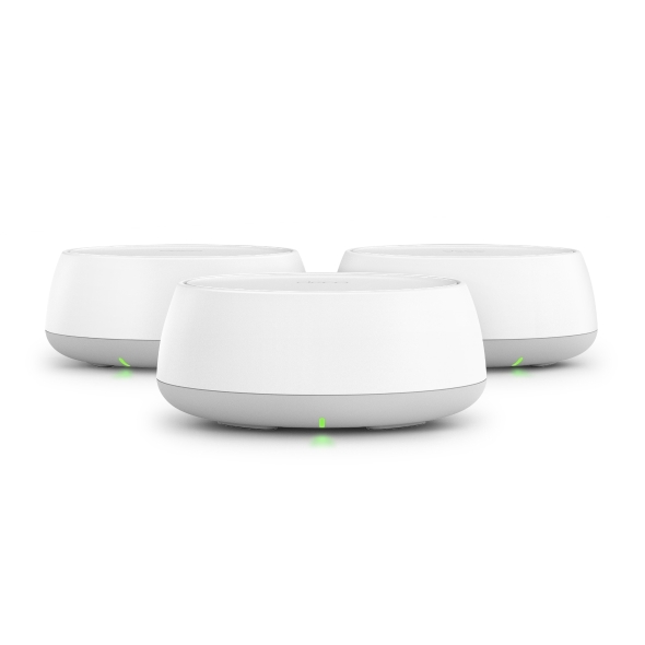 TP-Link Deco BE25 (3-Pack) Dual Band BE5000 Whole Home Mesh WiFi 7 System| 8K Streaming | 5 Gbps Router | 2×2.5 Gbps Gigabit, 4K-QAM, 4 Antennas | VPN, MU-MIMO