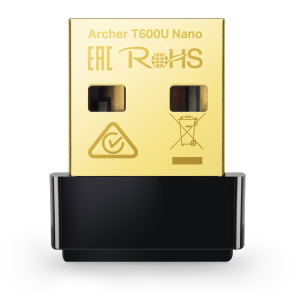 TP-Link Archer T600U Nano AC600 Dual Band Wireless USB Adapter