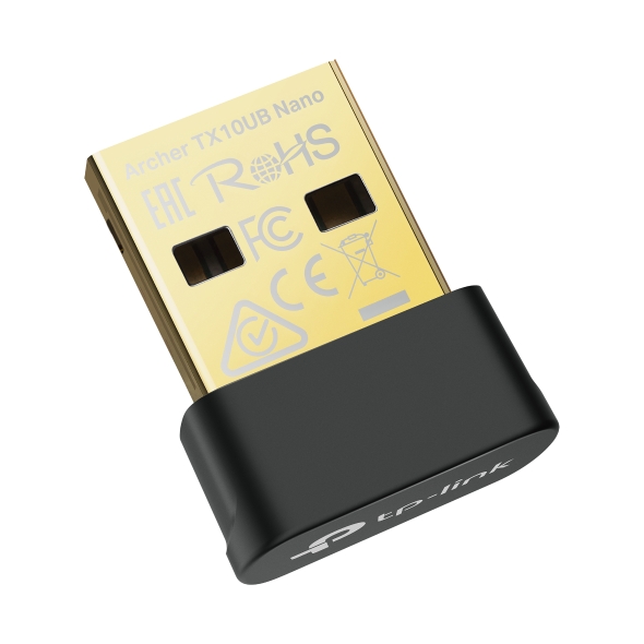 TP-Link Archer TX10UB Nano AX900 Wi-Fi 6 Bluetooth 5.3 USB Adapter, 900 Mbps Dual Band USB 2.0