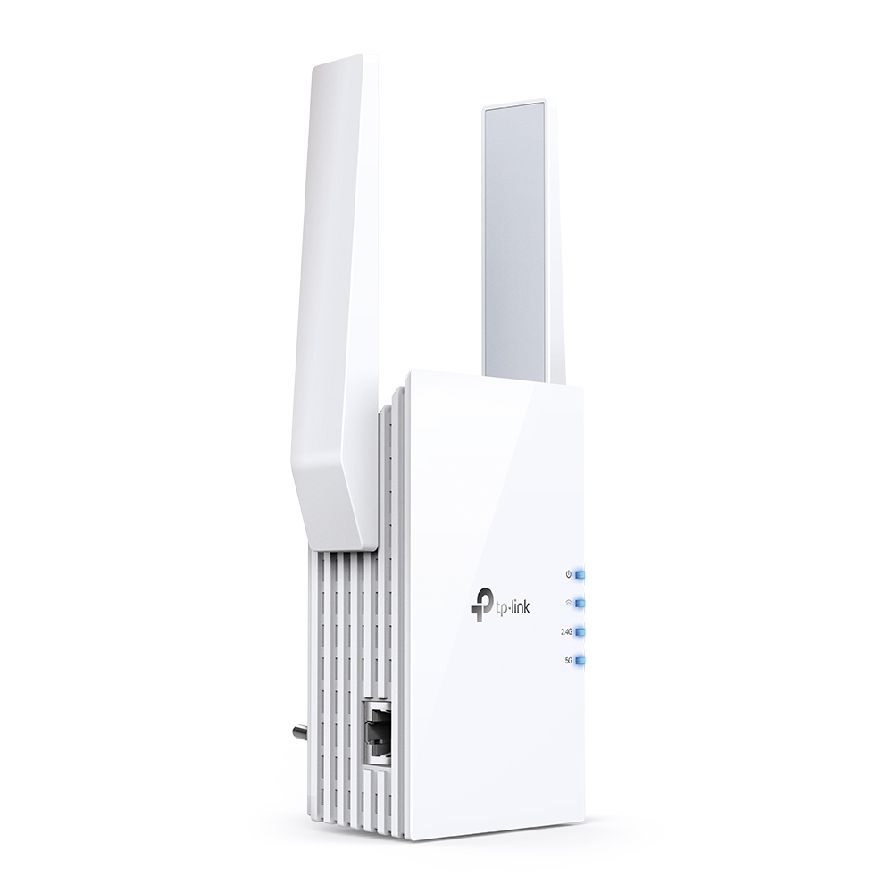 TP-Link RE505X WiFi Range Extender 2.4 GHz, 5 GHz 1500 Mbps Wifi Speed Dual Band External Antenna Ethernet