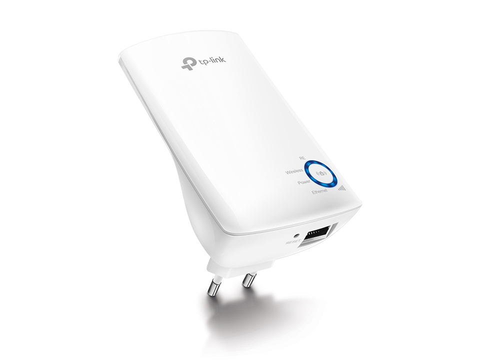 TP-Link TL-WA-850RE N300 Wireless Range Extender, Broadband/Wi-Fi Extender, Wi-Fi Booster/Hotspot with 1 Ethernet Port