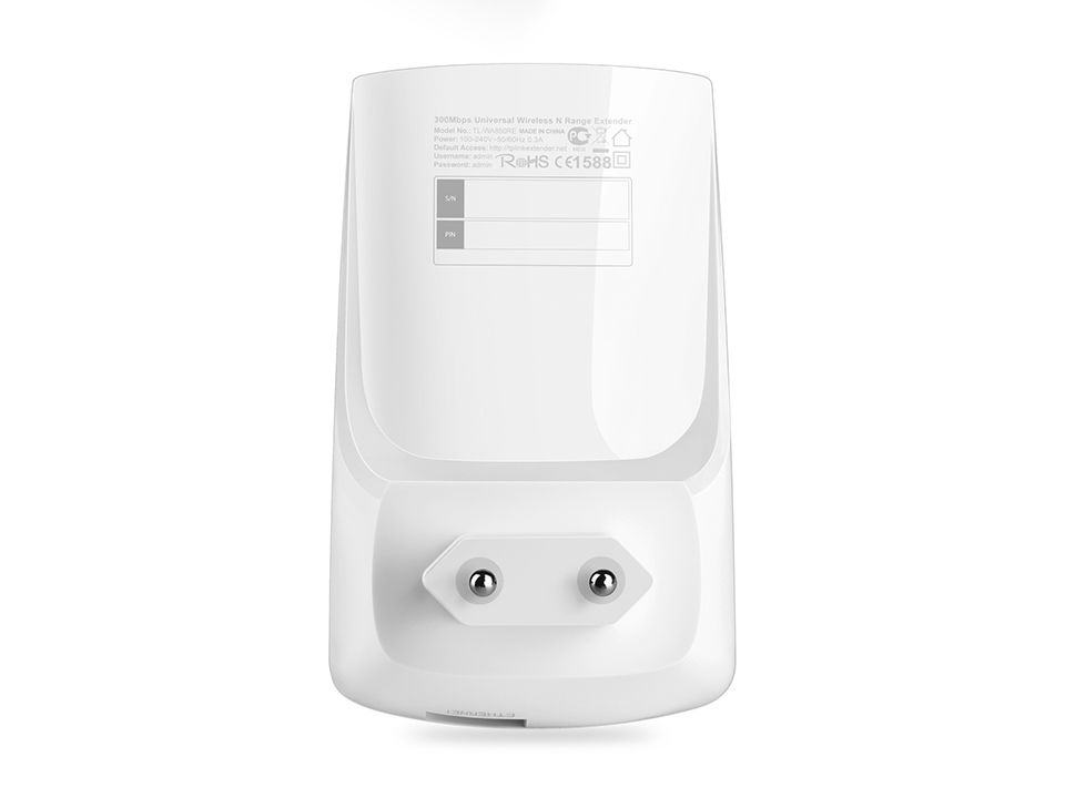 TP-Link TL-WA-850RE N300 Wireless Range Extender, Broadband/Wi-Fi Extender, Wi-Fi Booster/Hotspot with 1 Ethernet Port