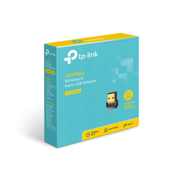 TP-Link TL-WN725N USB WiFi Adapter N150 Wireless Network Adapter – Nano Size WiFi Dongle