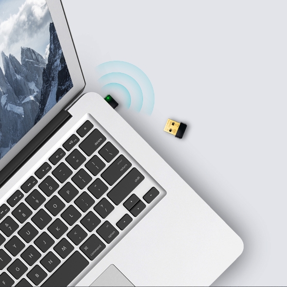 TP-Link TL-WN725N USB WiFi Adapter N150 Wireless Network Adapter – Nano Size WiFi Dongle