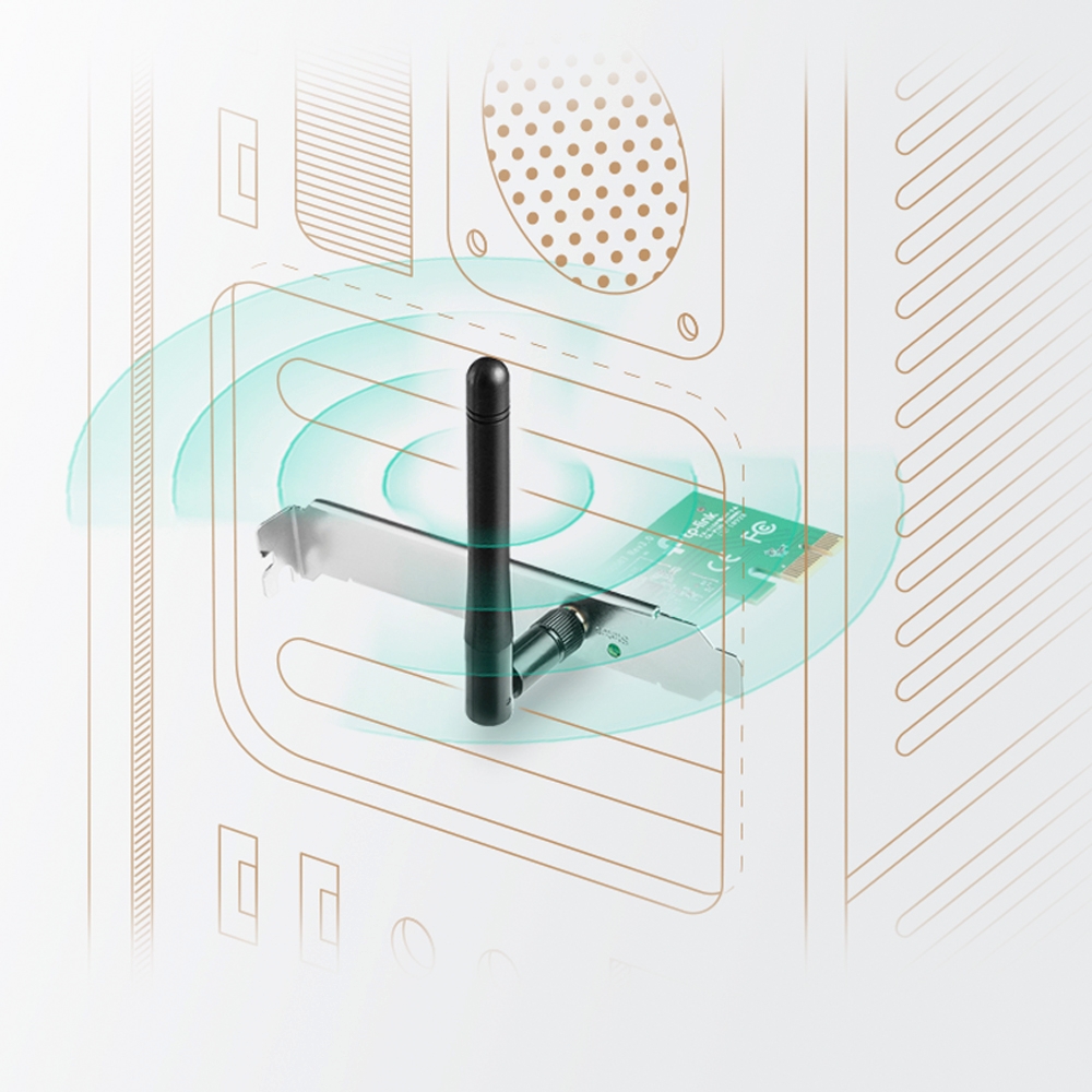 TP-Link TL-WN781ND 150Mbps Wireless N PCI Express Adapter