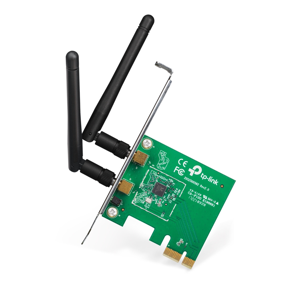 TP-Link TL-WN881ND 300 Mbps Wireless N PCI Express Adapter, PCIe Network Interface Card