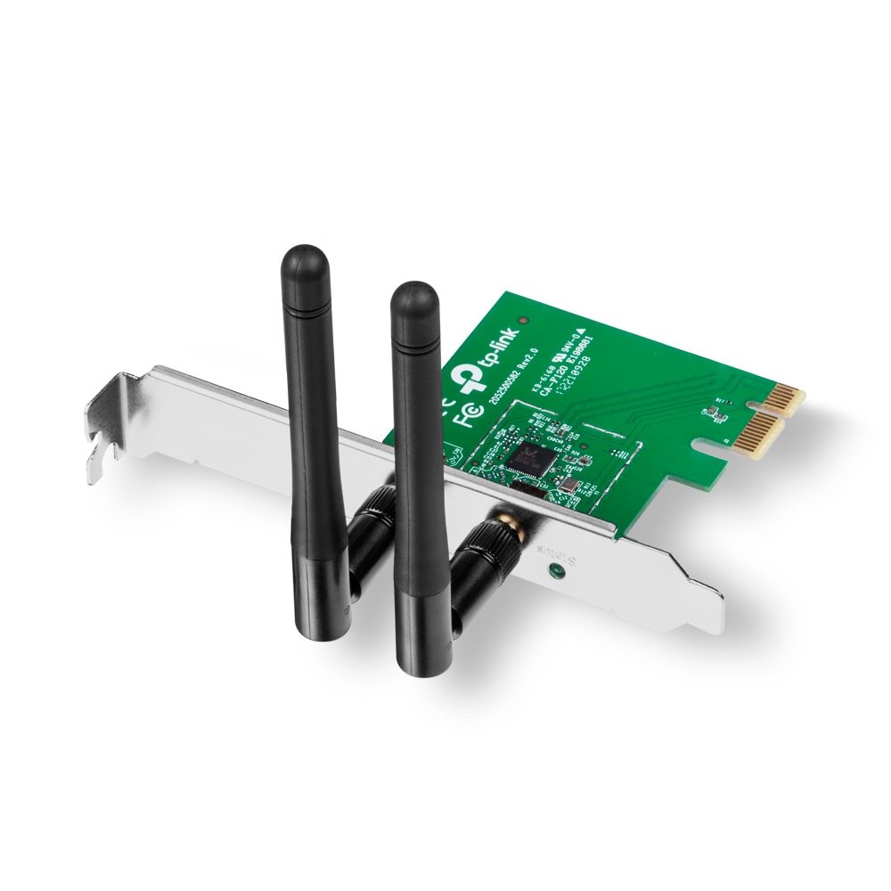 TP-Link TL-WN881ND 300 Mbps Wireless N PCI Express Adapter, PCIe Network Interface Card