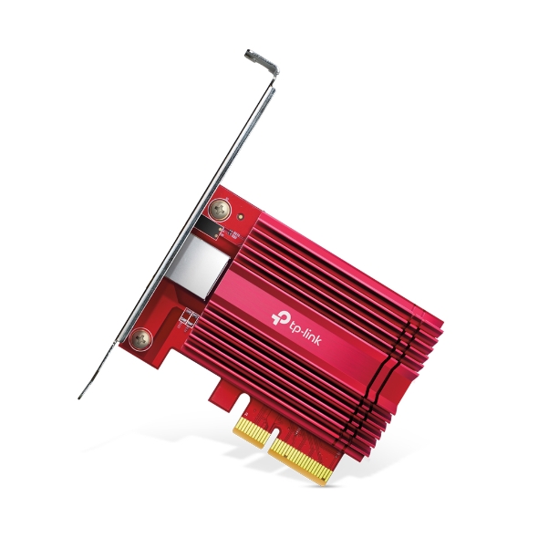 TP-Link TX401 10 Gbps Wireless Gigabit PCI Express Network Adapter PCIe 3.0 Slot Wi-Fi Card CAT6A Ethernet Cable
