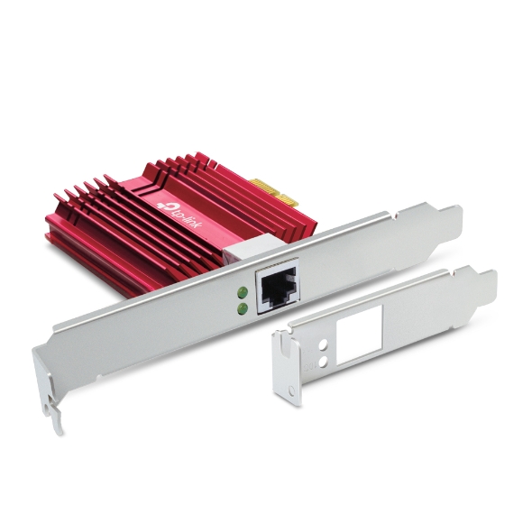 TP-Link TX401 10 Gbps Wireless Gigabit PCI Express Network Adapter PCIe 3.0 Slot Wi-Fi Card CAT6A Ethernet Cable