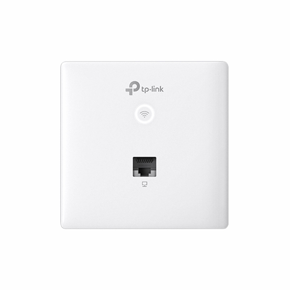 TP-Link Omada EAP230-Wall AC1200 Wireless MU-MIMO+Dual-Band Gigabit Wall-Plate Access Point,802.3af/802.3at
