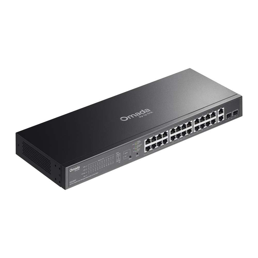 TP-Link Omada ES228GP 28-Port Gigabit Easy Managed Switch with 24-Port PoE+