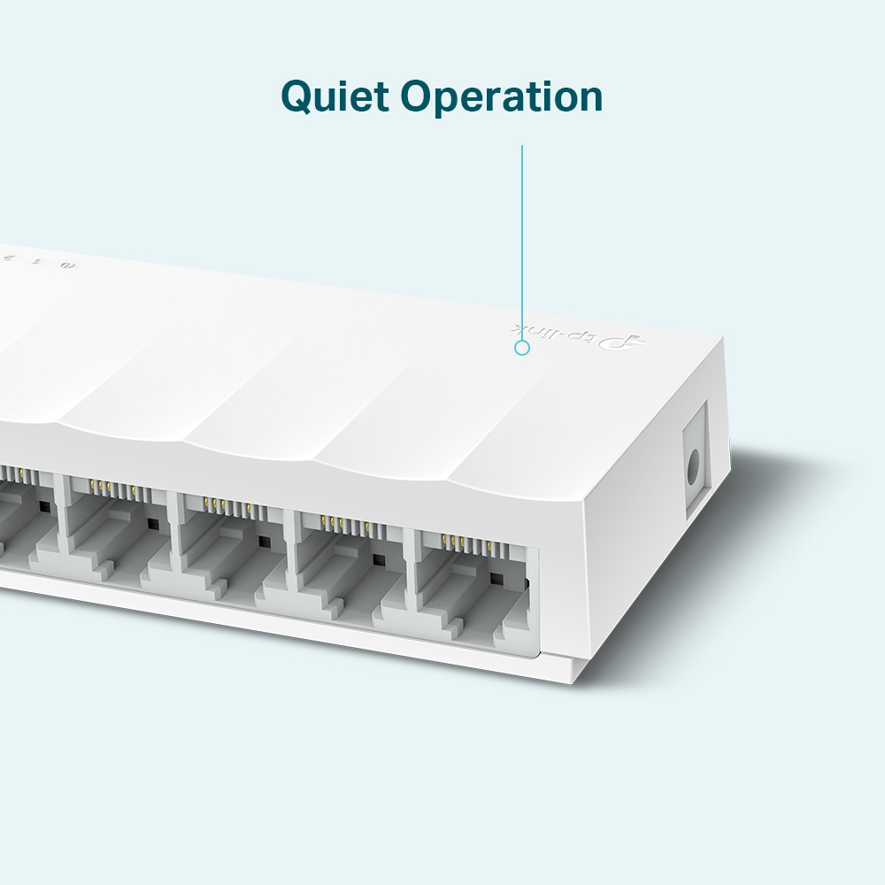 TP-Link LS1008 8-Port 10/100Mbps Fast Ethernet Unmanaged Desktop Switch