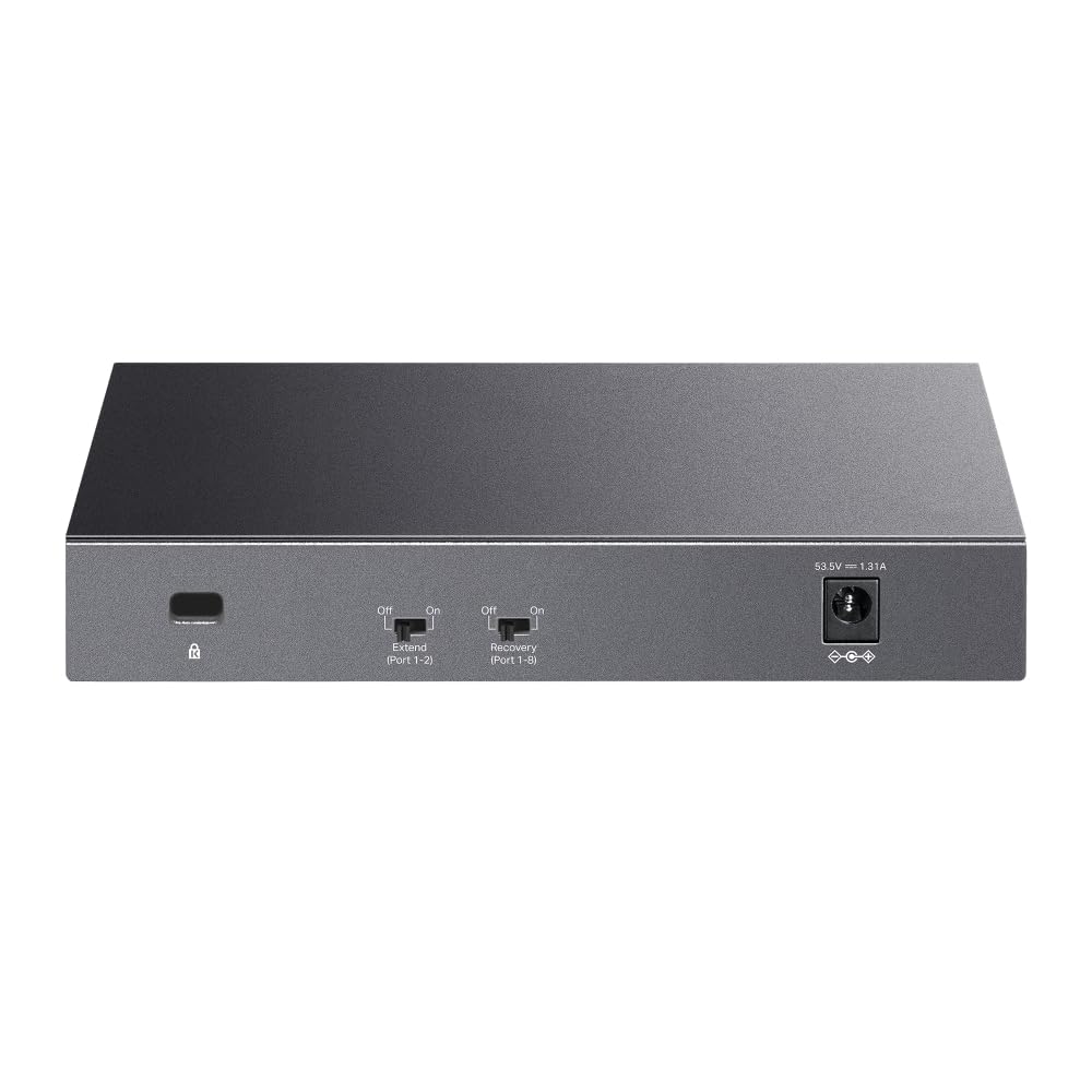 TP-Link LS108GP 8-Port Gigabit Desktop Ethernet Switch with 8-Port PoE+