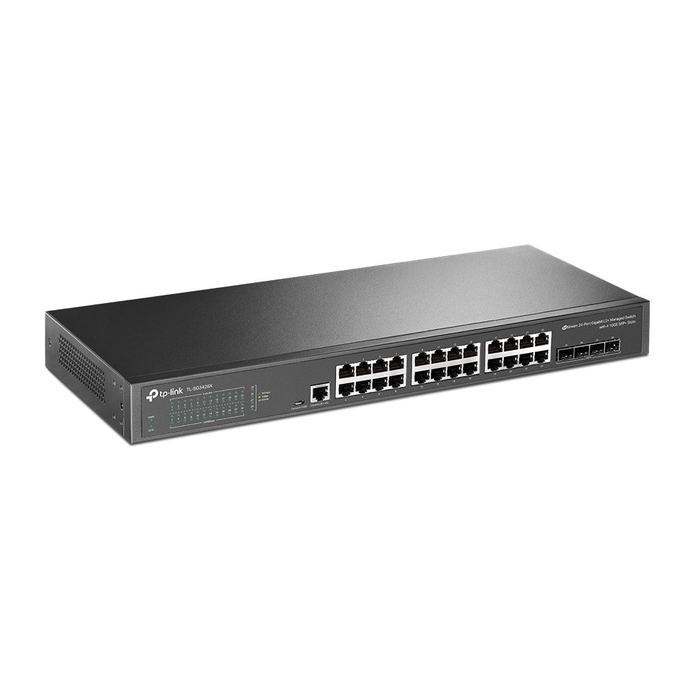 TP-Link Omada TL-SG3428X, Jetstream 24 Port Gigabit L2+ Smart Managed Switch