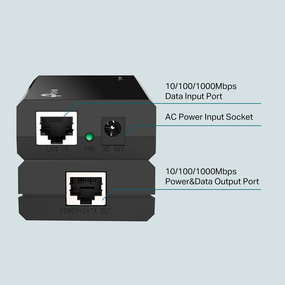 TP-LINK TL-PoE150S PoE Injector Adapter