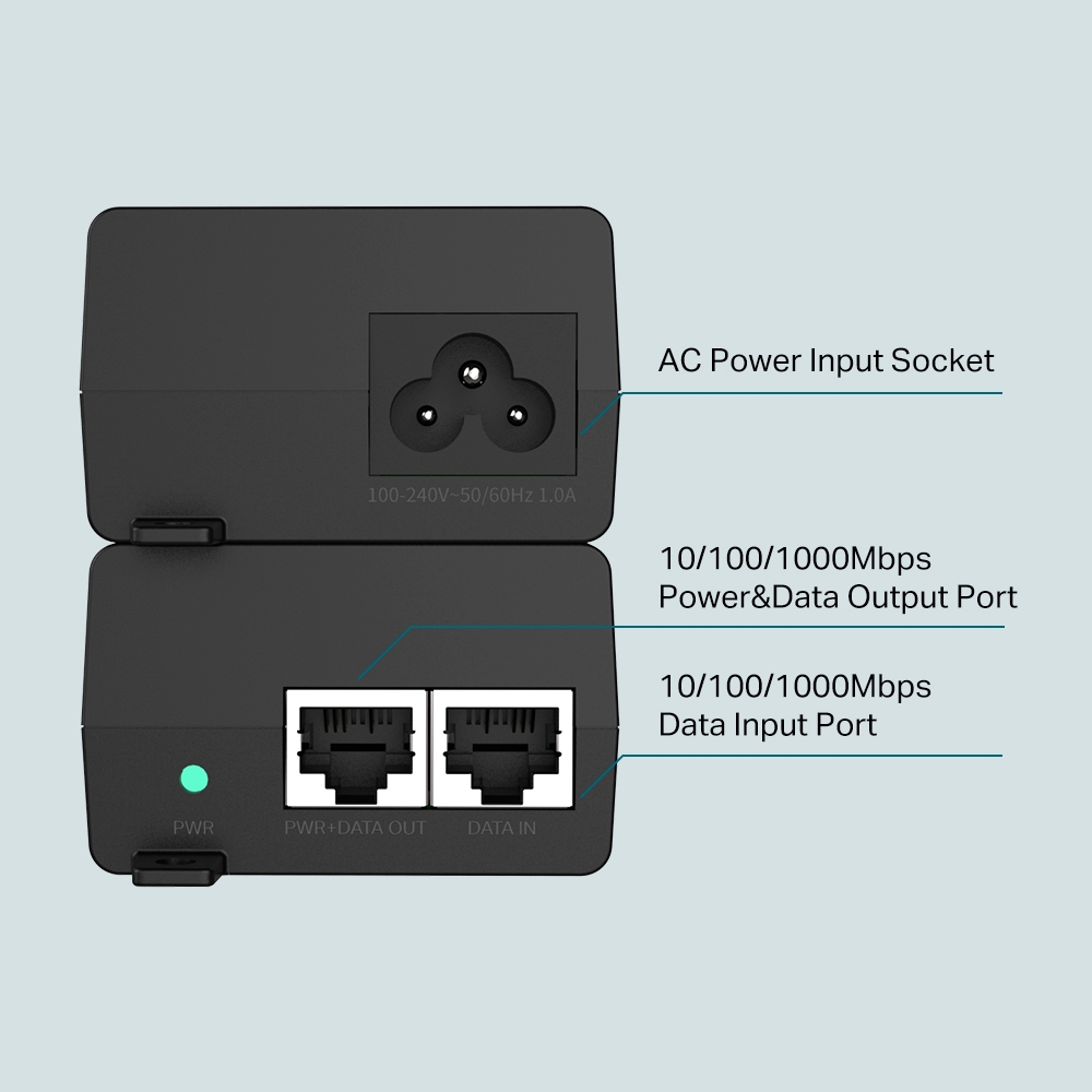 TP-link TL-PoE160S Gigabit PoE Injector