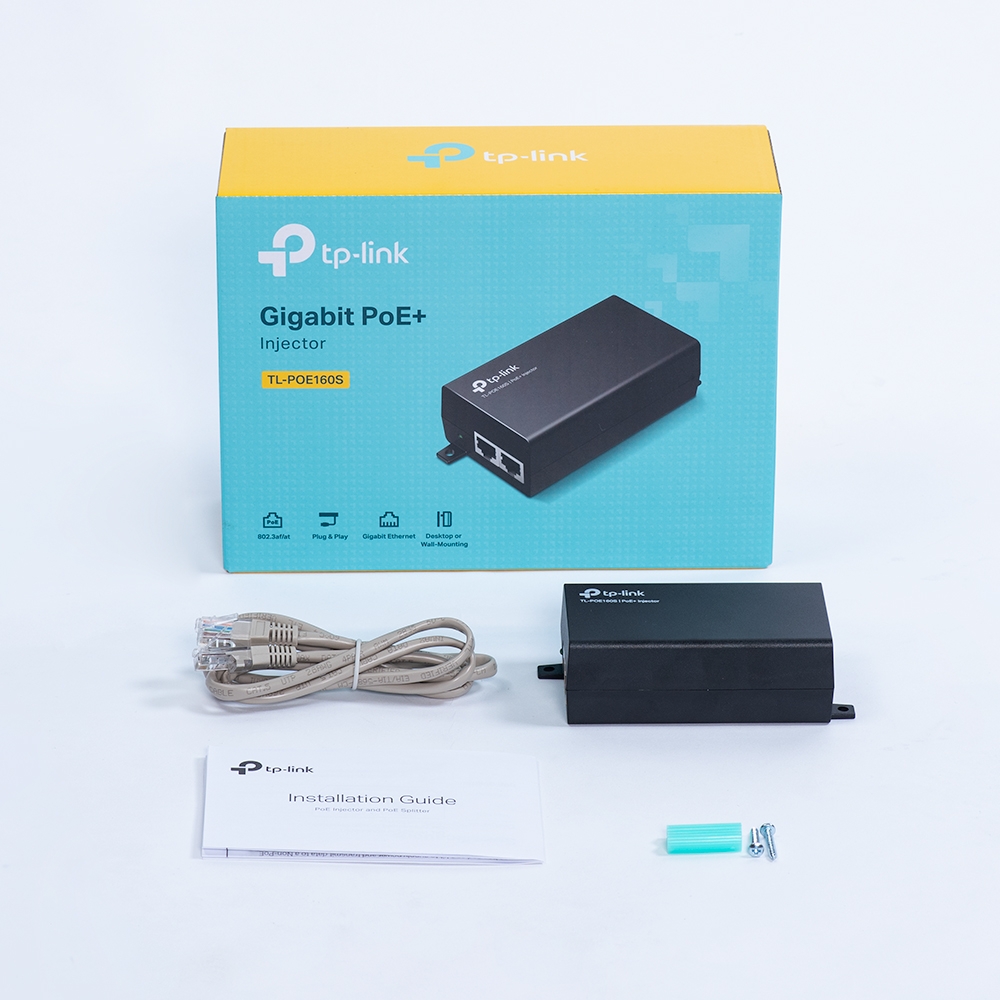 TP-link TL-PoE160S Gigabit PoE Injector