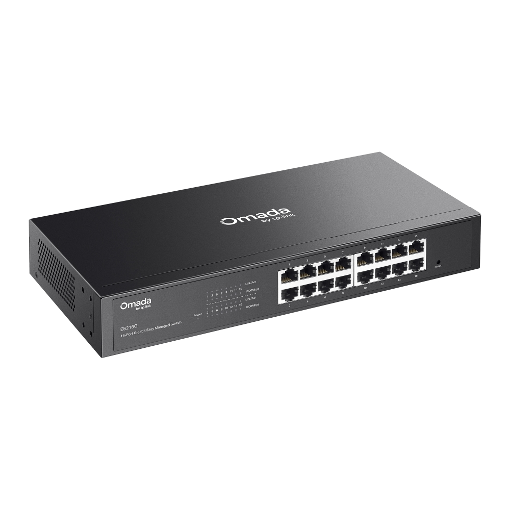 TP-Link Omada ES216G Easy Managed Gigabit 16 Port Switch Rack Mountable