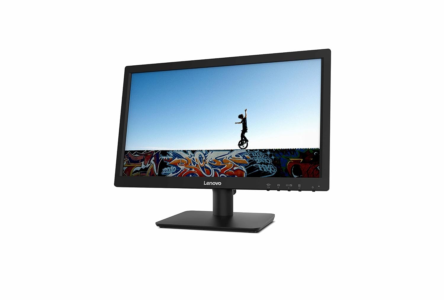 Lenovo C19-10 18.5” (46.99 cms) HD (1366 x 768) 200 Nits WLED Backlit Monitor, TN Panel, VGA and HDMI Ports